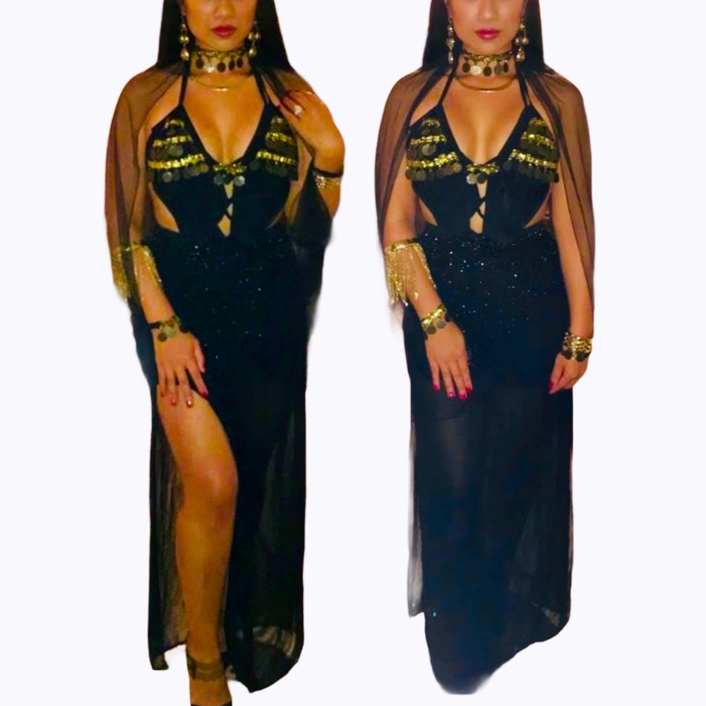 🖤 Sexy Belly Dancer Women’s HALLOWEEN Costume